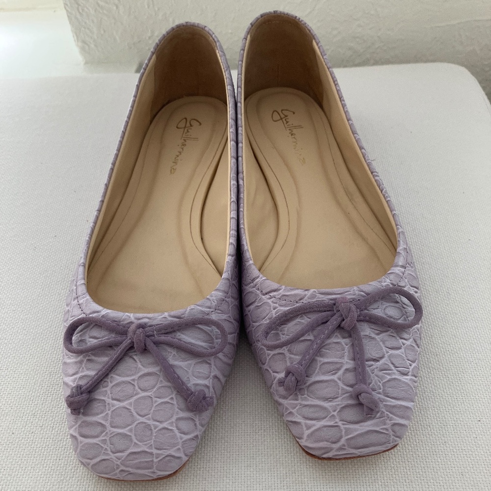 Lavender ballet flats size 7